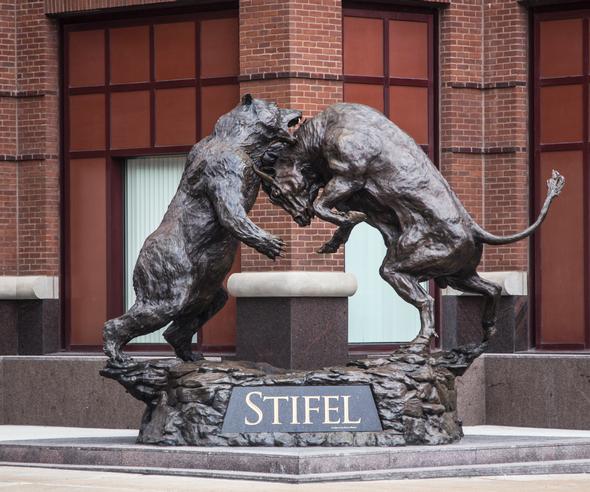 Forces Statue at Stifel Headquarters in St. Louis, Missouri